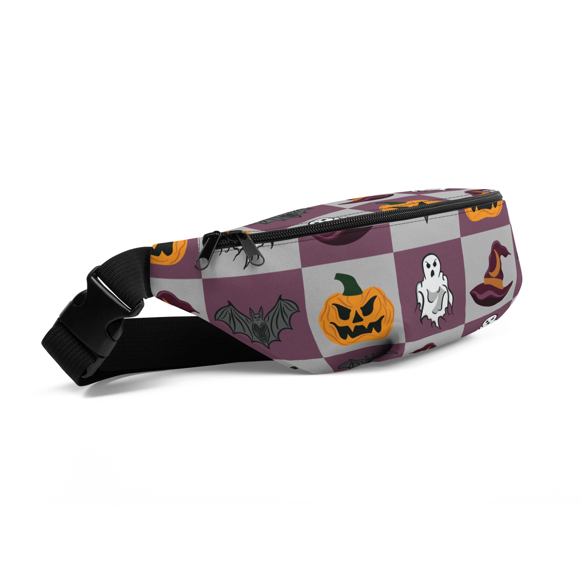 Haunted Checkerboard Fanny Pack: Because Everyday is Spooky Season