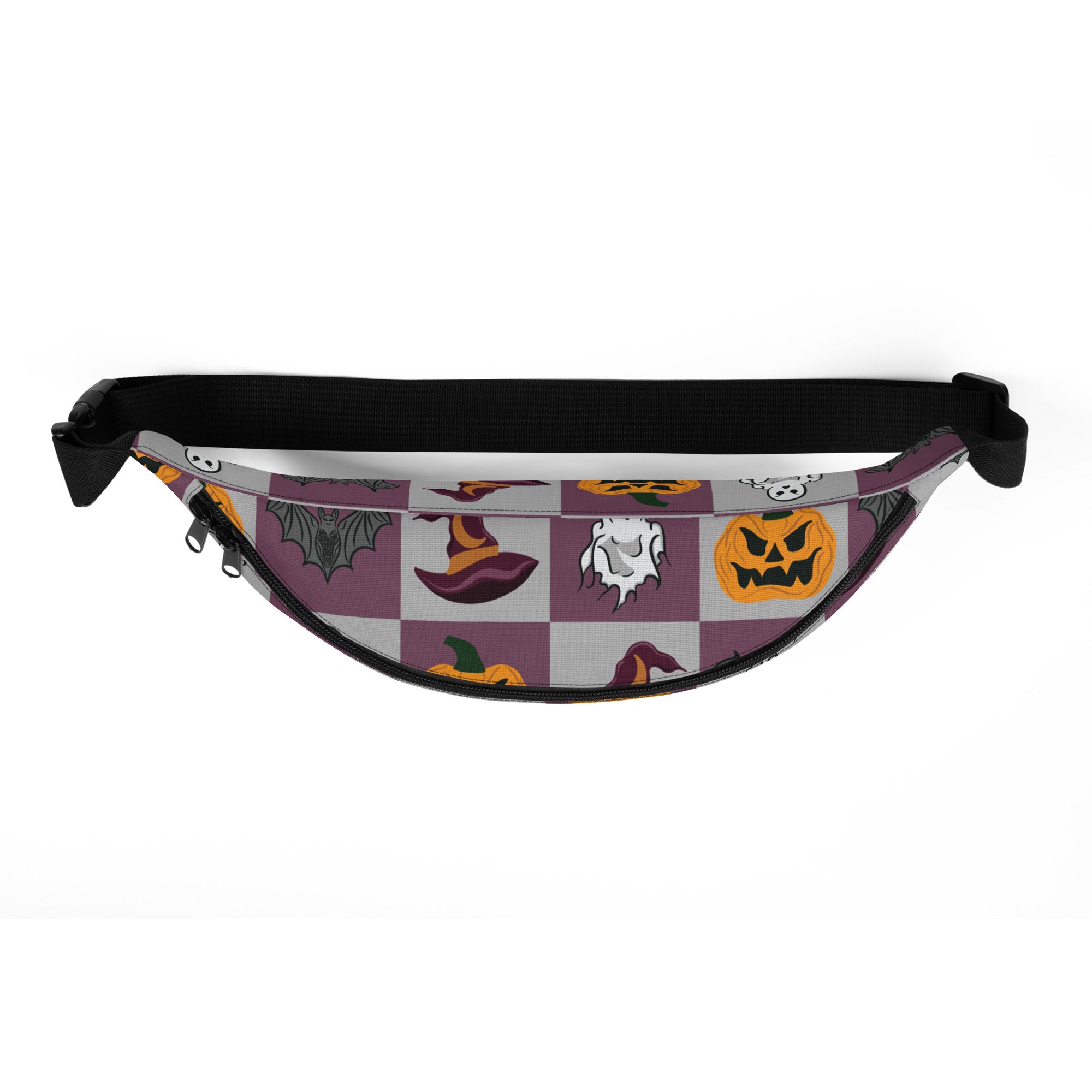 Haunted Checkerboard Fanny Pack: Because Everyday is Spooky Season