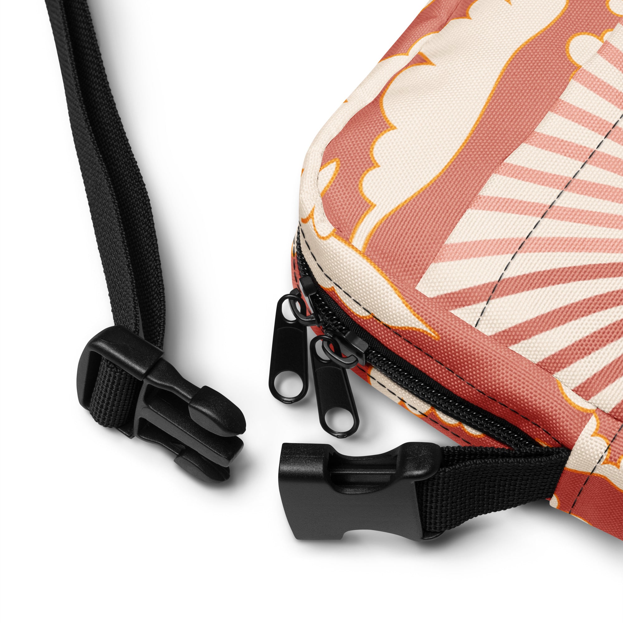 Pink Sunset Glow Crossbody Bag: Golden Hour Chic