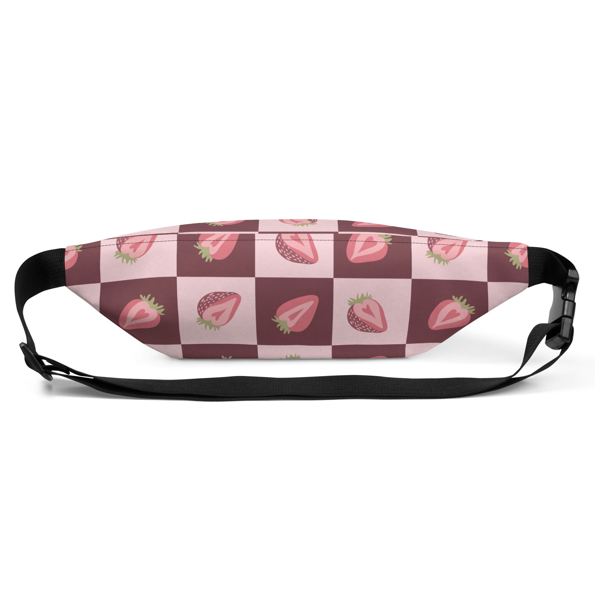 Limited-Edition Checkered Strawberry Fanny Pack: Oregon Style