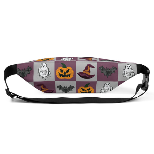 Haunted Checkerboard Fanny Pack: Because Everyday is Spooky Season