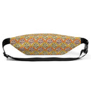 Groovy Vibes Fans & Ferns Fanny Pack: 1970s Retro Fashion