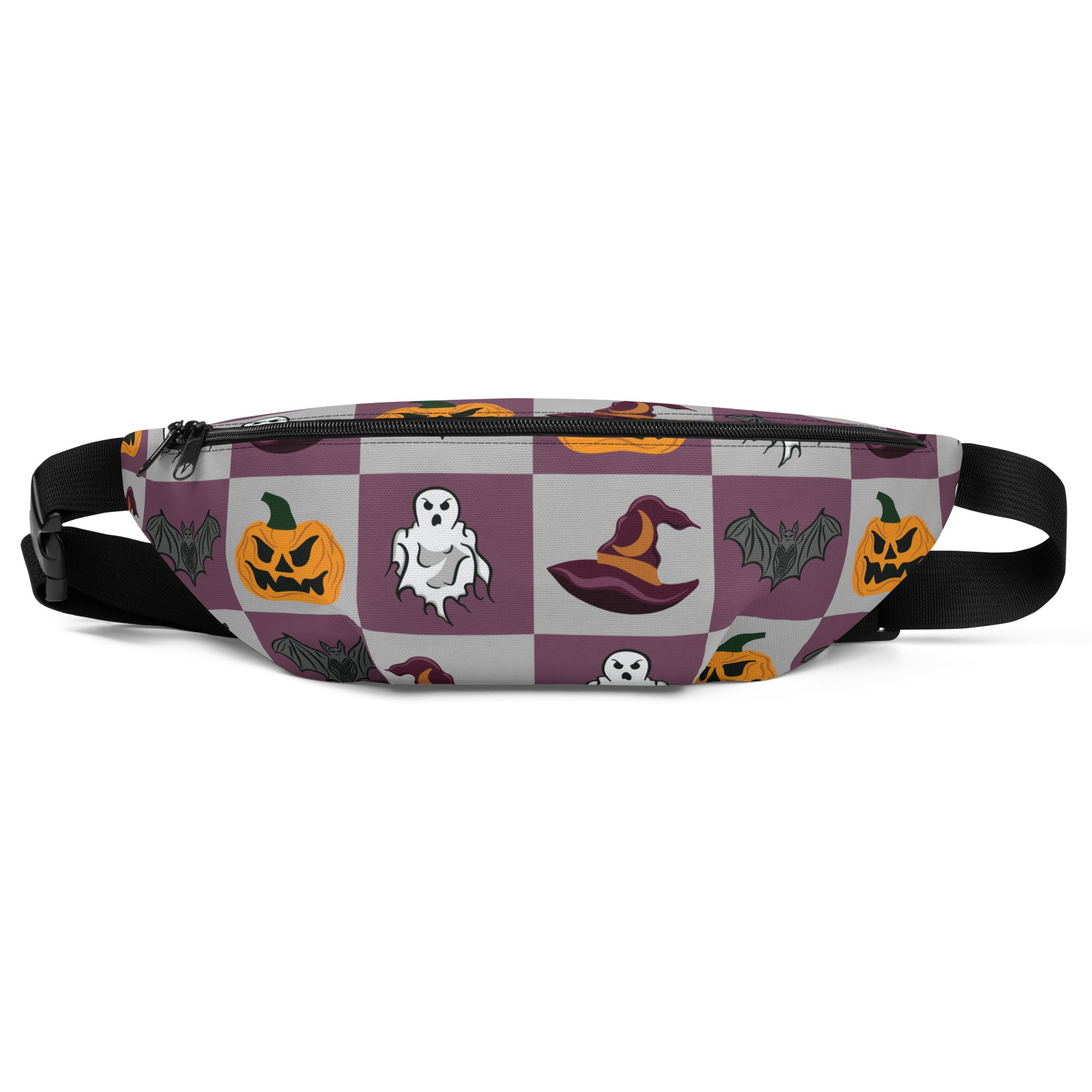 Haunted Checkerboard Fanny Pack: Because Everyday is Spooky Season