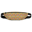 Groovy Vibes Fans & Ferns Fanny Pack: 1970s Retro Fashion