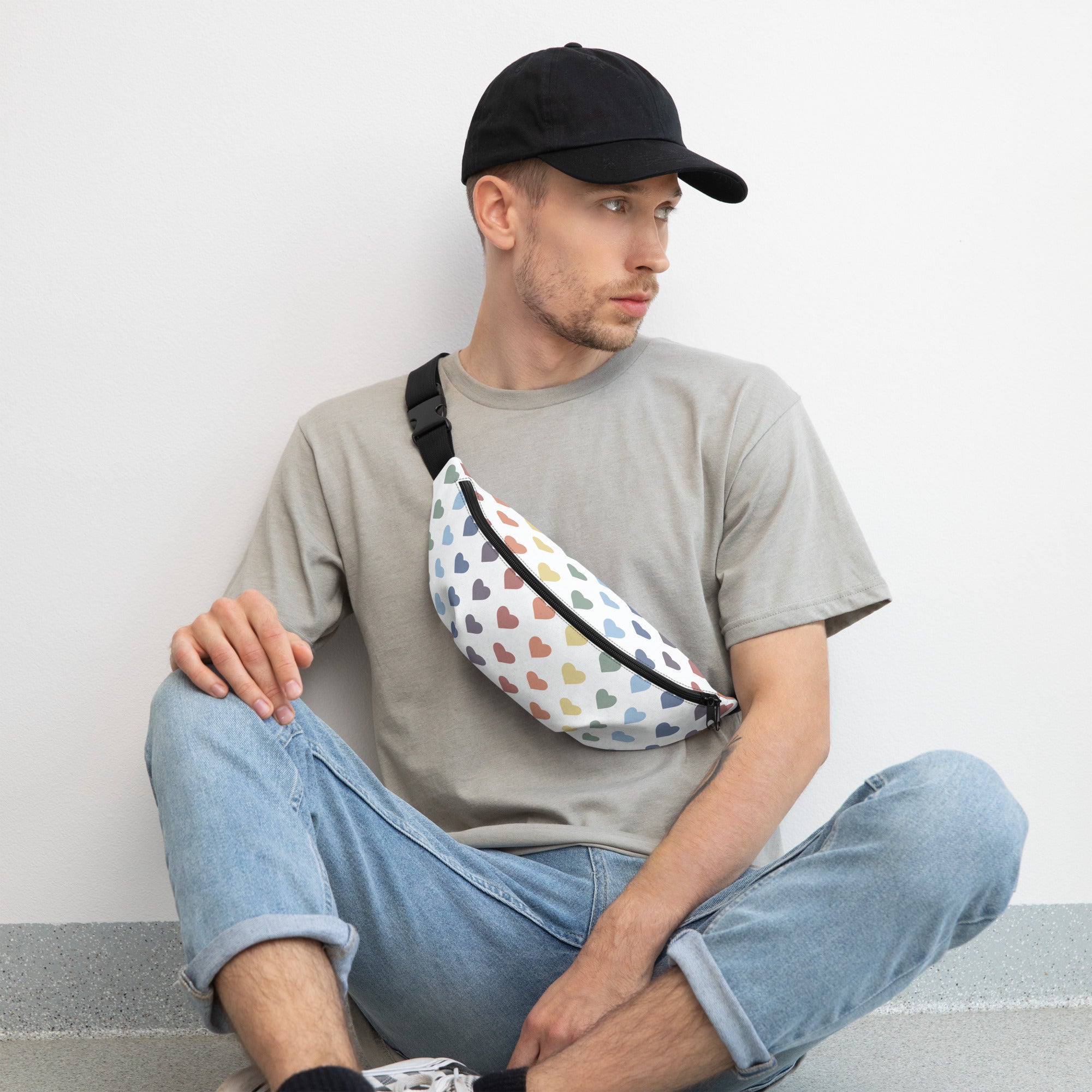 Rainbow Heart Fanny Pack: A Pop of Pride