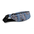 Blue Wavy Fern Fronds Fanny Pack: Keep Essentials Close