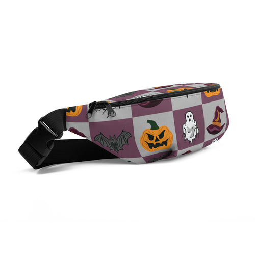 Haunted Checkerboard Fanny Pack: Because Everyday is Spooky Season