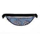 Blue Wavy Fern Fronds Fanny Pack: Keep Essentials Close