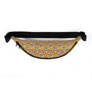 Groovy Vibes Fans & Ferns Fanny Pack: 1970s Retro Fashion