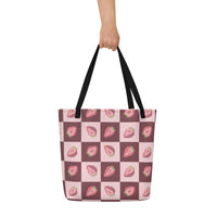 Limited-Edition Strawberry Parade Deluxe Market Tote Bag