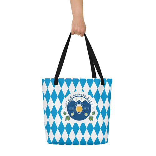 Prost! Cascade Brewers Society Deluxe Tote Bag