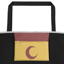 Lighthouse & Moon Deluxe Market Tote: Coastal Dreams