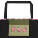 Limited-Edition Strawberry Parade Deluxe Market Tote Bag