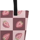 Limited-Edition Strawberry Parade Deluxe Market Tote Bag