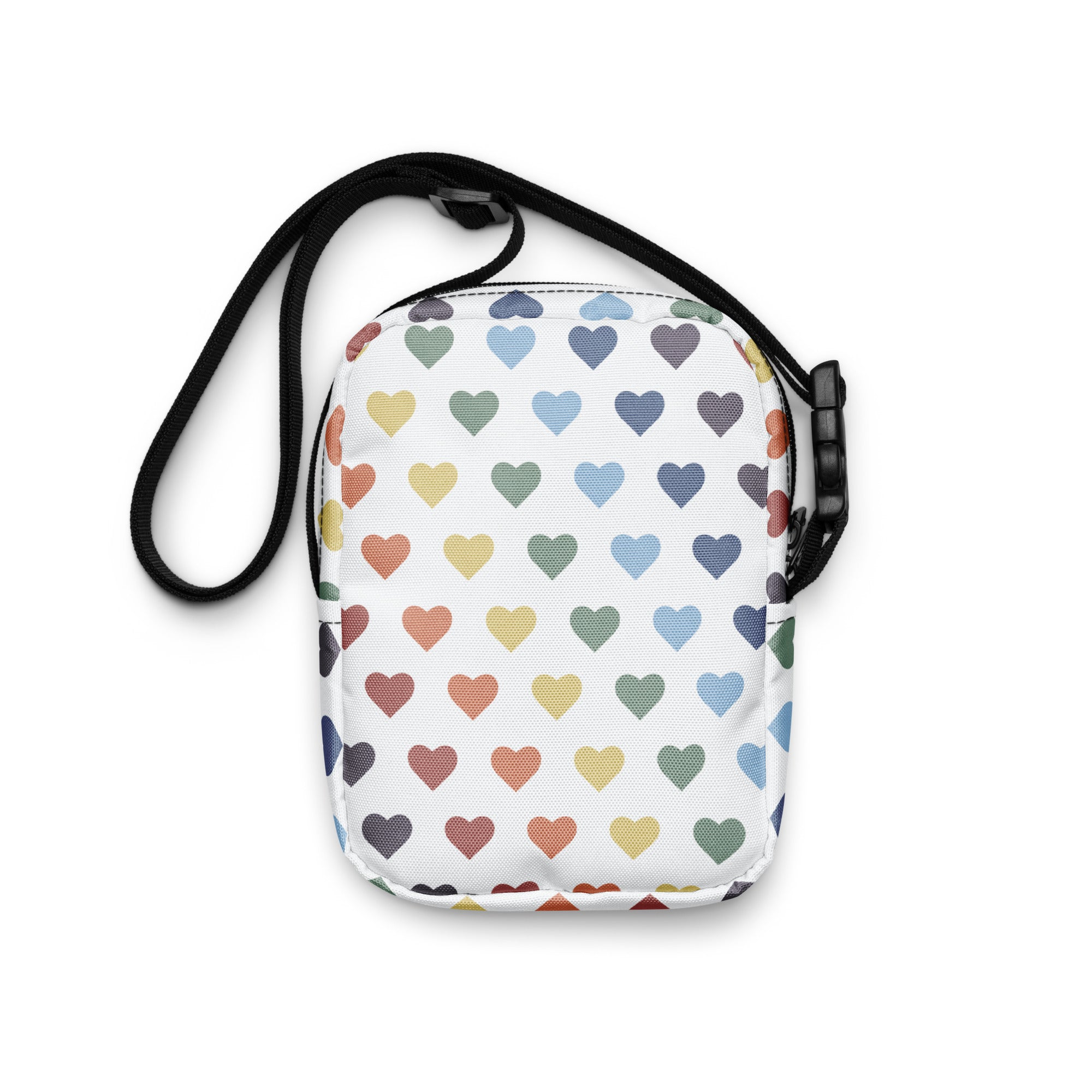 Pastel Rainbow Heart Crossbody Bag: Style, Function, & Pride