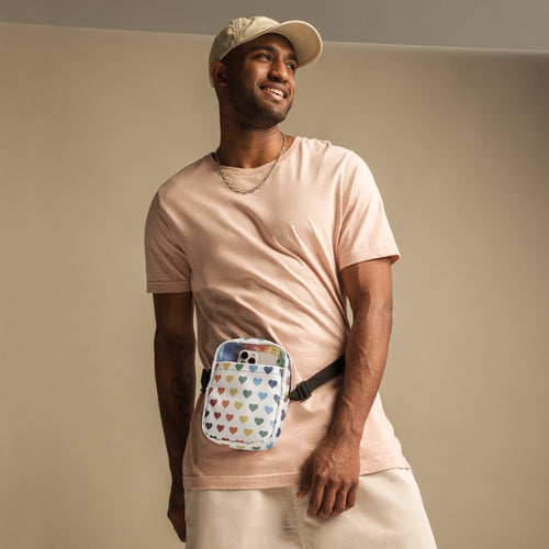 Pastel Rainbow Heart Crossbody Bag: Style, Function, & Pride