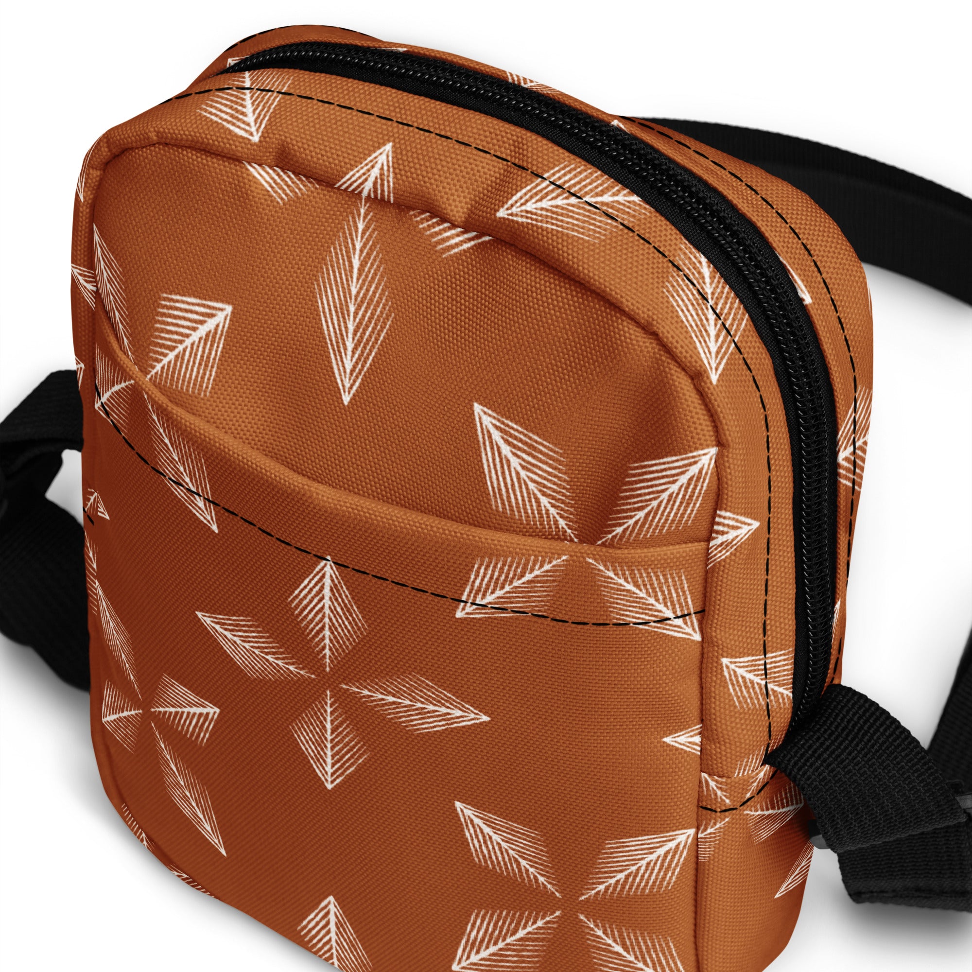 Arrows & Diamonds Crossbody Bag - Sleek Style & Organization