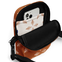 Arrows & Diamonds Crossbody Bag - Sleek Style & Organization