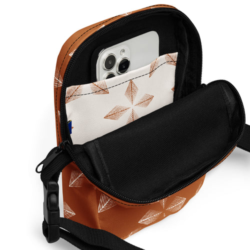 Arrows & Diamonds Crossbody Bag - Sleek Style & Organization