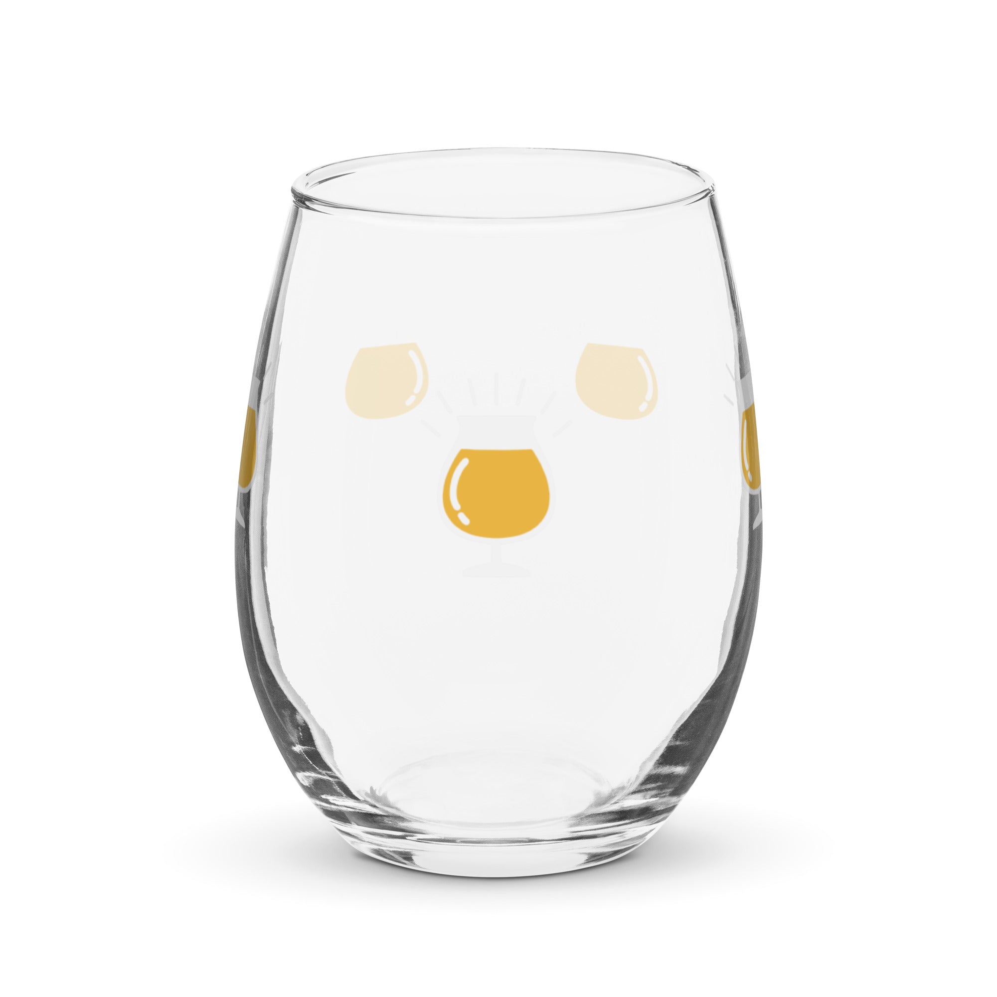 CBS stemless wine glass