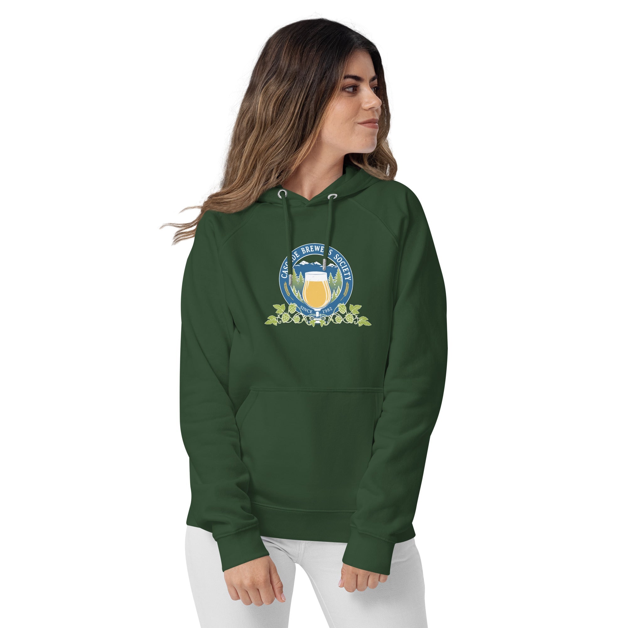 CBS Logo Organic Hoodie - Unisex